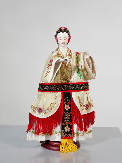 傳統戲偶 (小旦) Traditional Puppets (Dan / Female Role)