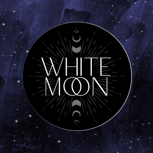 White moon