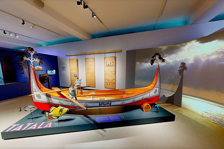 Yami (Tao) Fishing Boat (Tatala): Creator: Syaman Rapongan, Yami (Tao) Tribe