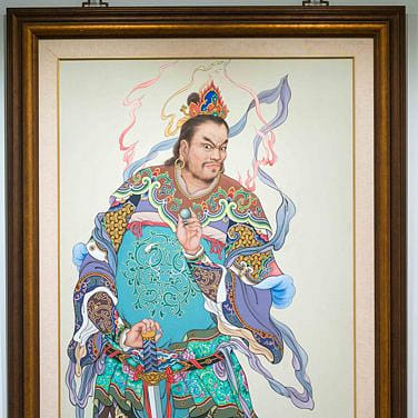 【著地藏鋒】勾勒填彩 Wisdom of Modest, Eastern Gouache (Outline filling colors)