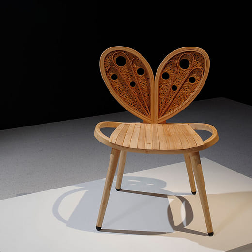 寬鳳福疊椅  Butterfly