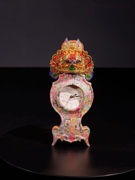 帝冠帽桌鐘 Imperial Crown Hat Desk Clock