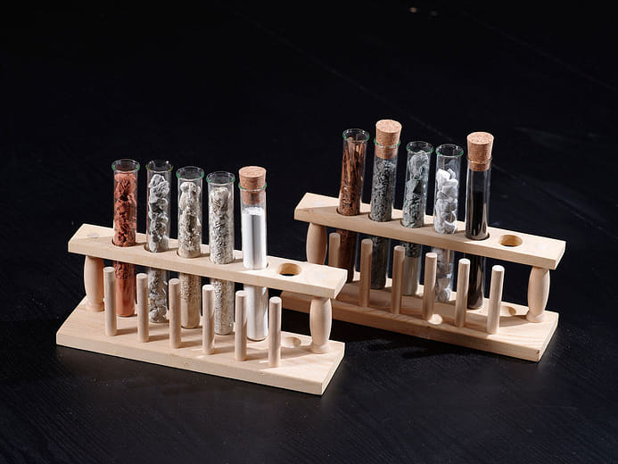 C-Cube 產地再生材料展示組 C-Cube Local Regenerative Material Collection