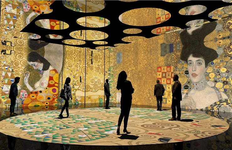 House of Gold & Gustav Klimt & Alphonse Mucha