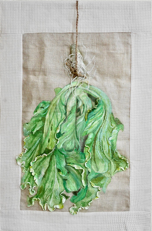 晾曬梅乾菜 Dried Mustard Greens