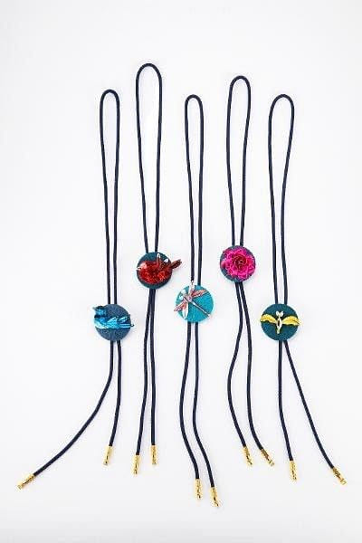 纏花波洛領結  Twine Flower Bolo Tie