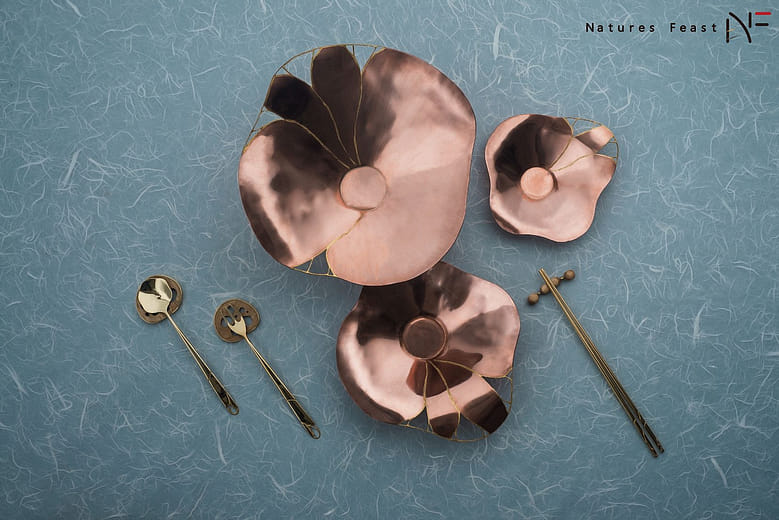 自然盛宴 - 葉造形餐具再創 Natural Feast - Reproduced from the Leaf-shaped Tableware