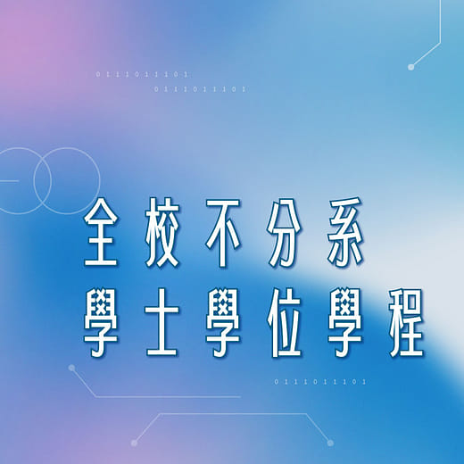 全校不分系學士學位學程