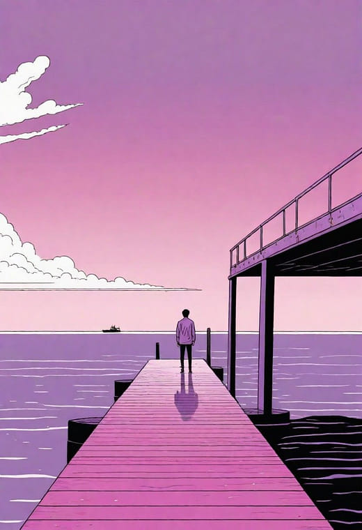 他與海的另一端