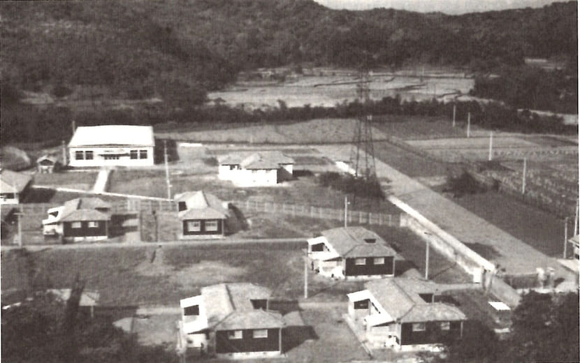 中央研究院南港設院初期的倉庫、會議室與員工宿舍區