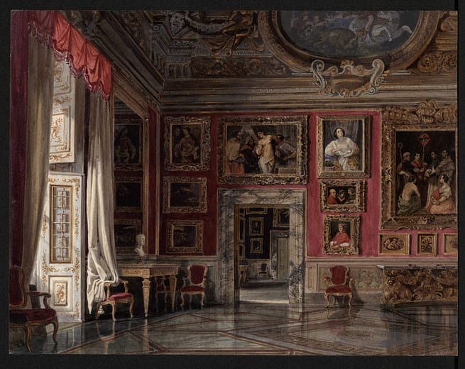 佛羅倫斯（義大利）宮殿內景觀