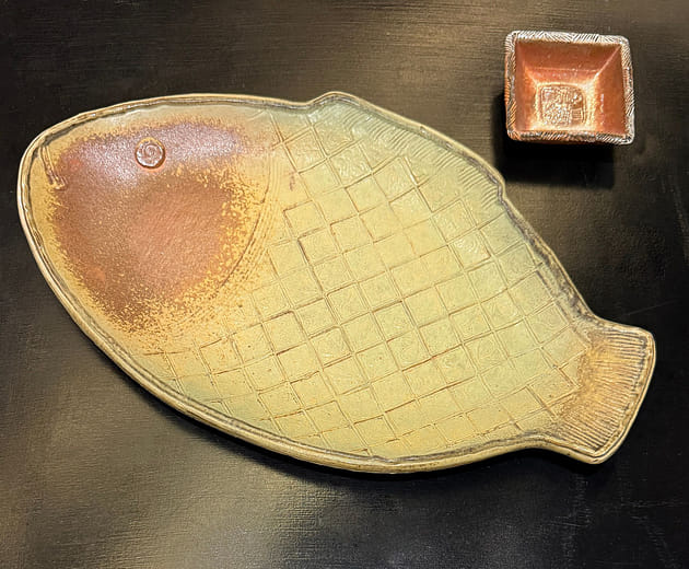 「鹽釉燒印紋石器」系列