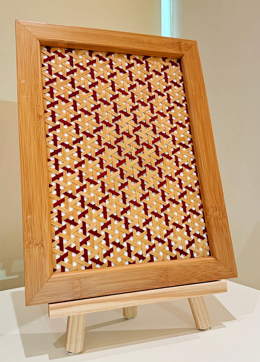 竹編藝術-風車花