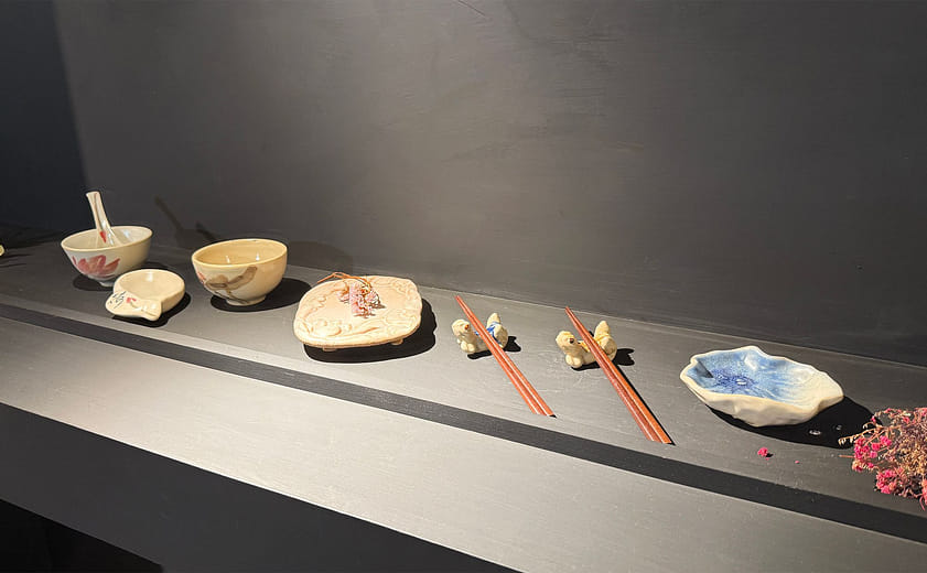 白荷陶坊「南瀛蓮花色餐具」系列