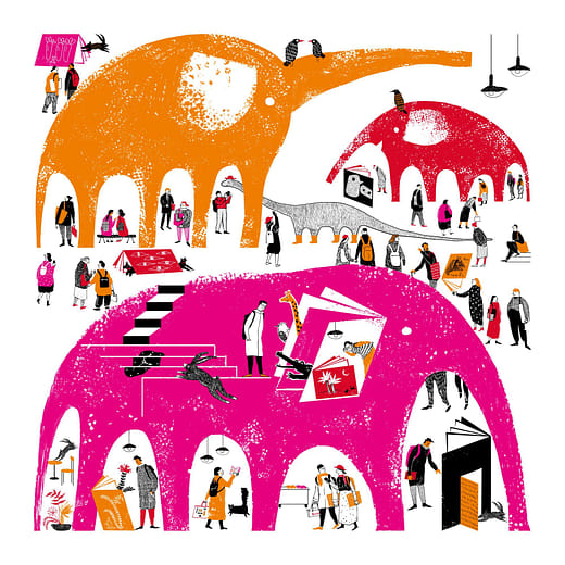 60週年《波隆那兒童書展》特別企劃－風景與肖像視覺圖