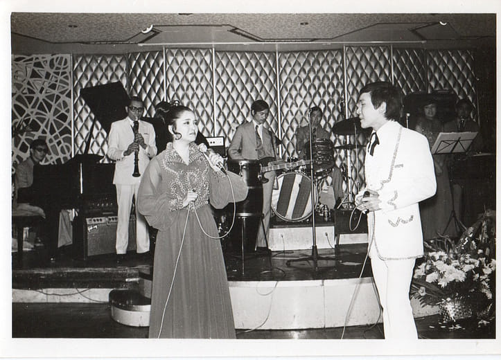 孔蘭薰、謝雷於香港演出