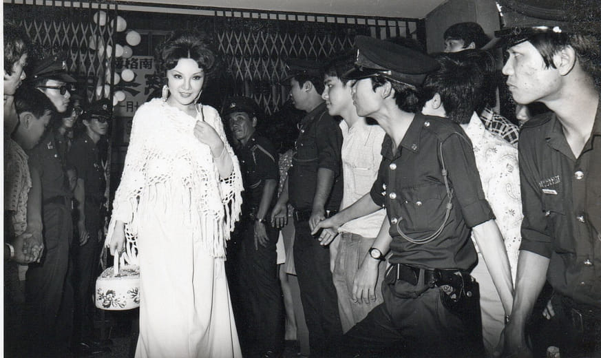 1973年「遠東十大巨星慈善晚會」活動