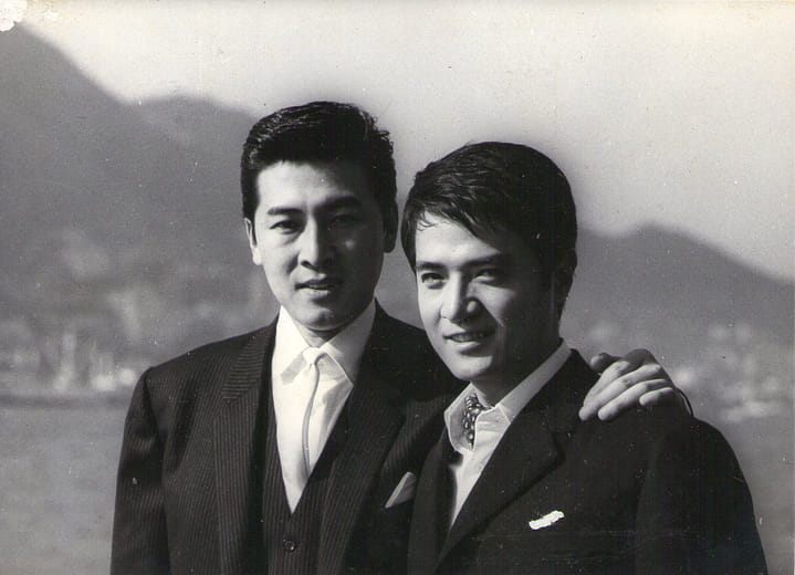 林沖與《香港．東京．夏威夷》男星寶田明合影