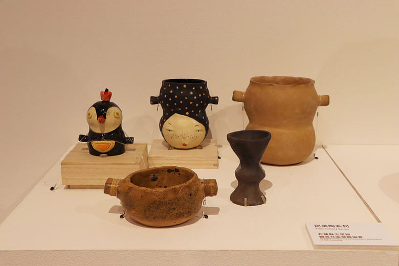 阿美陶系列：湯碗/人偶花器