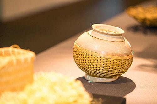 Elegant Encounter of Bamboo and Clay