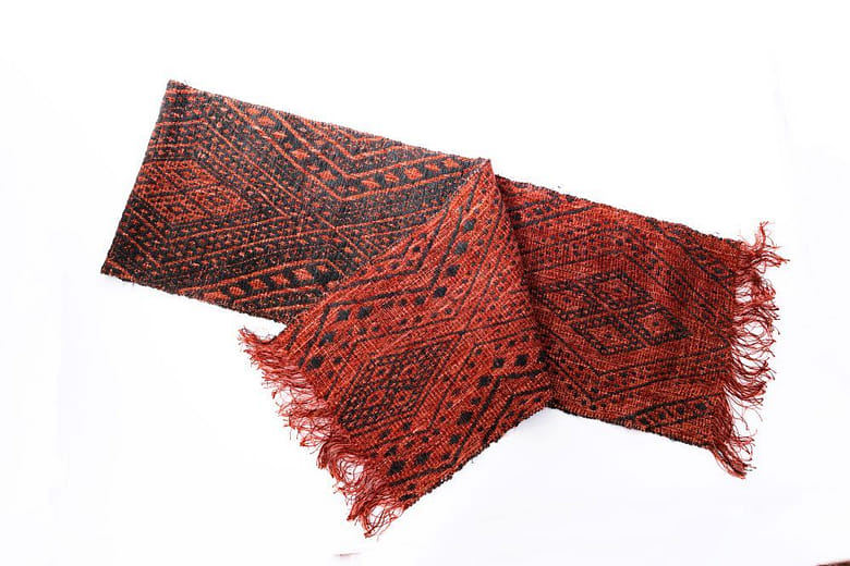 《消失與重現》菱紋布疋