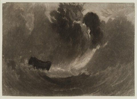 《暴風雨中的船 Ship in a Storm》