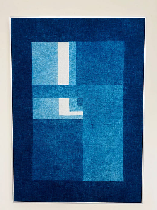 解構自我：藍染(直) Deconstruct Myself: Indigo (Vertical)