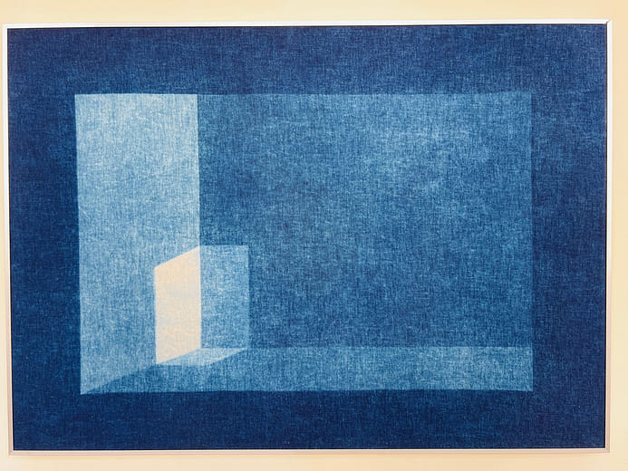 解構自我：藍染(橫) Deconstruct Myself: Indigo (Horizontal)