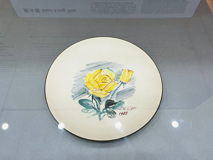 彩繪盤 Colored Plate