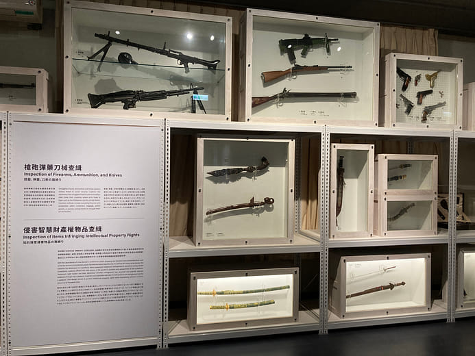 Inspection of Guns, Ammunition, Knives and Weapons