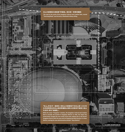 基地的變與不變－松山文創園區周邊道路的小知識 Change and Continuity—Little-Known Facts about the Roads around Songshan Cultural and Creative Park