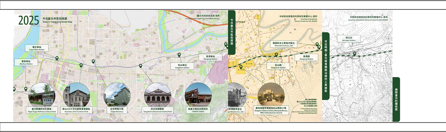 鐵路沿線的空間轉變 City Landscape Changes Along The Railroad