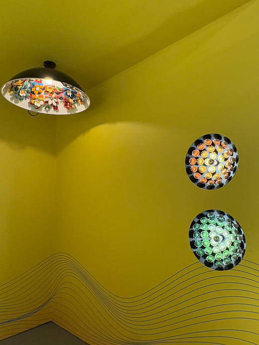 繁花吊燈與壁燈(同心圓版、同心三角形版）