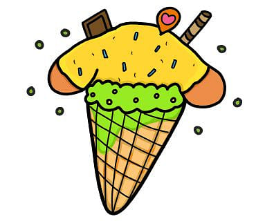 雪糕狗萬聖節聖代