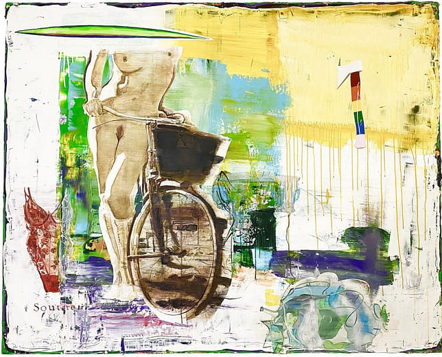 女人、腳踏車與斧頭