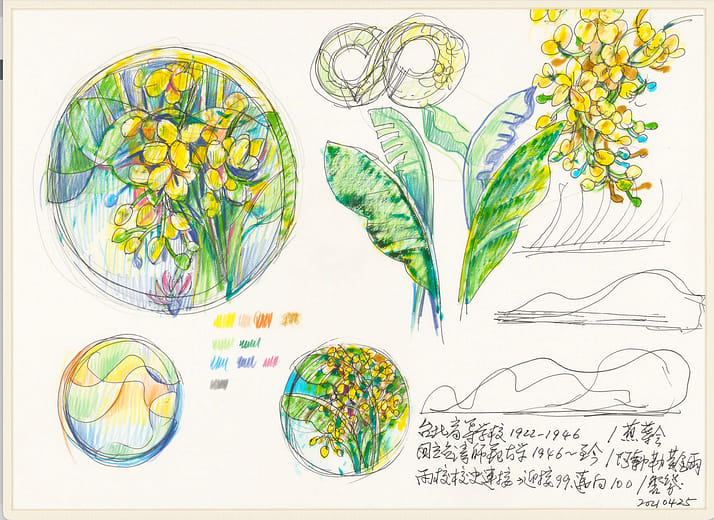 99校慶設計發想圖稿