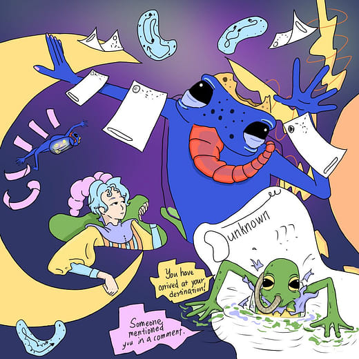 街上的青蛙怪 Frog Monsters on the Street