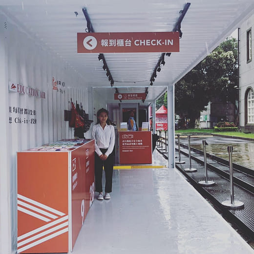 報到櫃台
