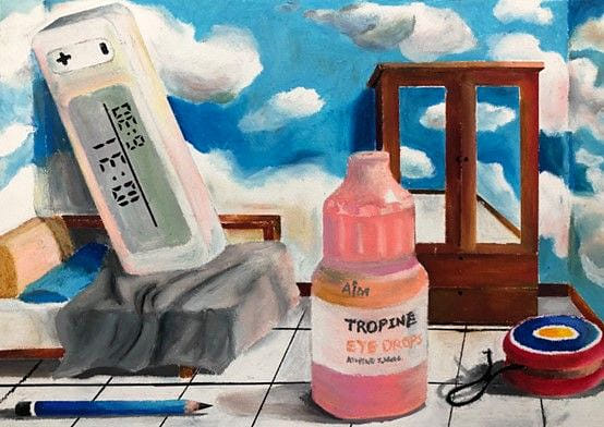 自畫像(致敬馬格利特)