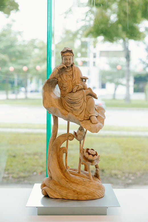 Guanyin Seated on a Lotus