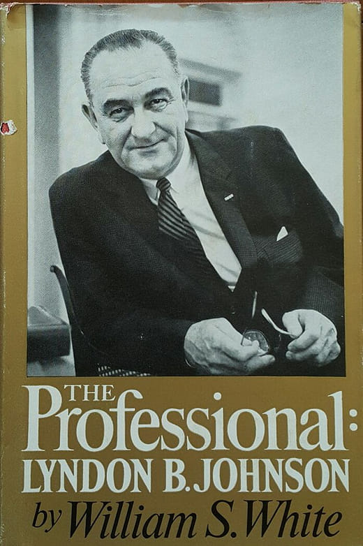 美國總統詹森簽名贈書 A signed book, a gift from US President Johnson