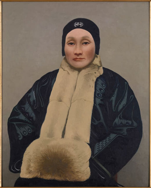 王太夫人肖像 Portrait of Wang Caiyu (Madame Wang)