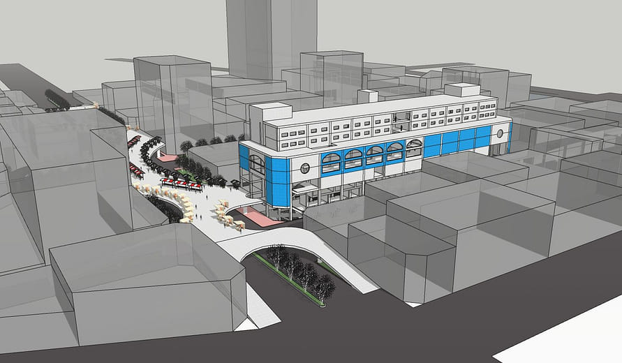 巷仔樓，迺市場-hāng-á-lâu，seh-tshī-tiûnn