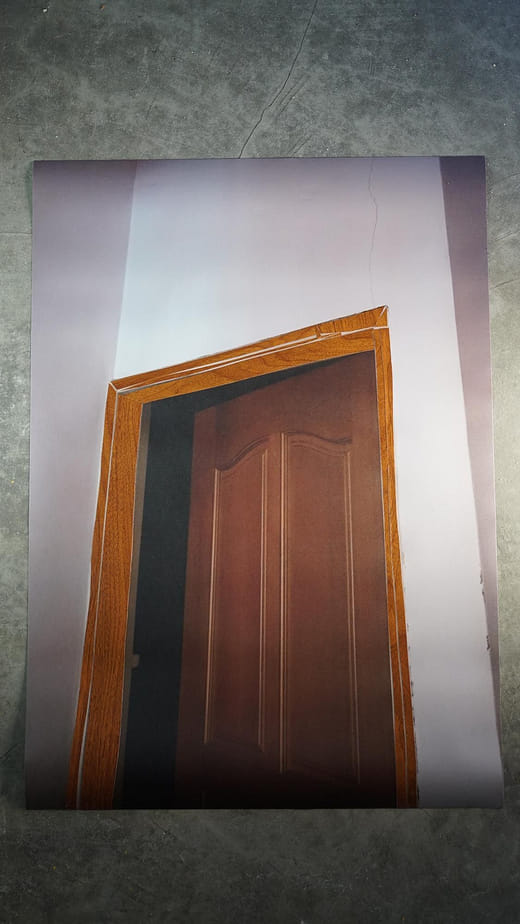 所有的門和門框都是不同顏色跟材質, 2021  All Doors and Frames Are of Different Colors and Materials, 2021