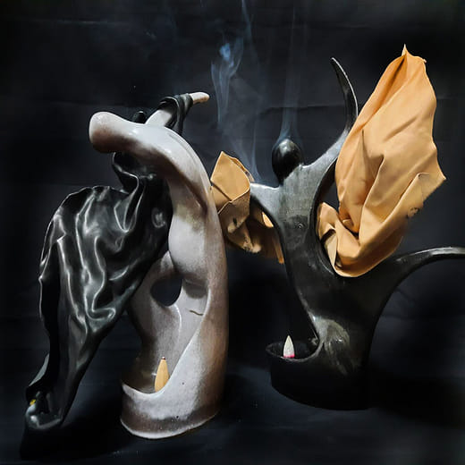  舞限-曲線香氛台