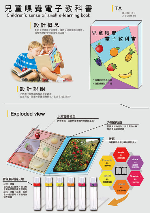 兒童嗅覺電子教科書 - Children's sense of smell e-learning book