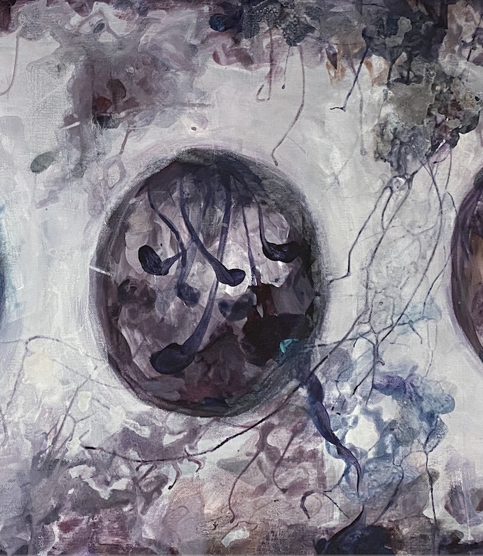 慾望的獨白 45X90cm