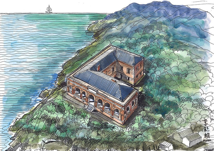 李乾朗先生手繪圖稿(2)