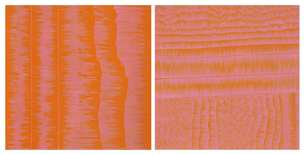 〈橘與粉紅〉 Orange + Pink