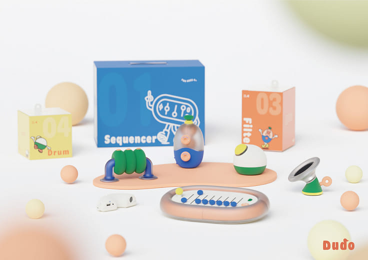 Dudo-合成音樂啟蒙玩具 - Dudo-Synthesized Music Enlightenment Toy